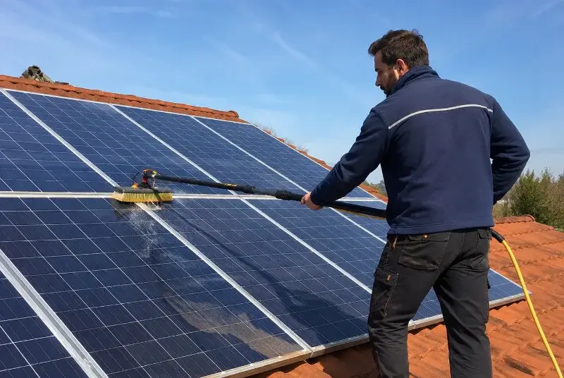 Nettoyage et entretien de panneaux solaires à Erdeven